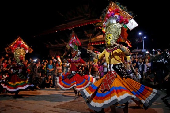 Masked Dance during Indra Jatra