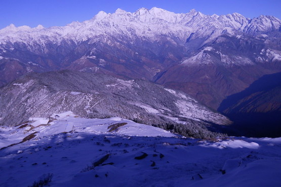 Mountain views from Gosaikunda