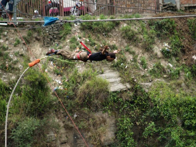 Bungee jumping