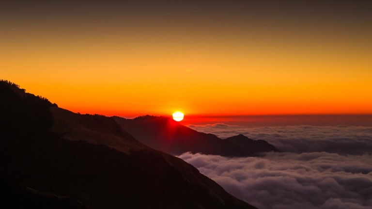 Sunrise view from Poon Hill 