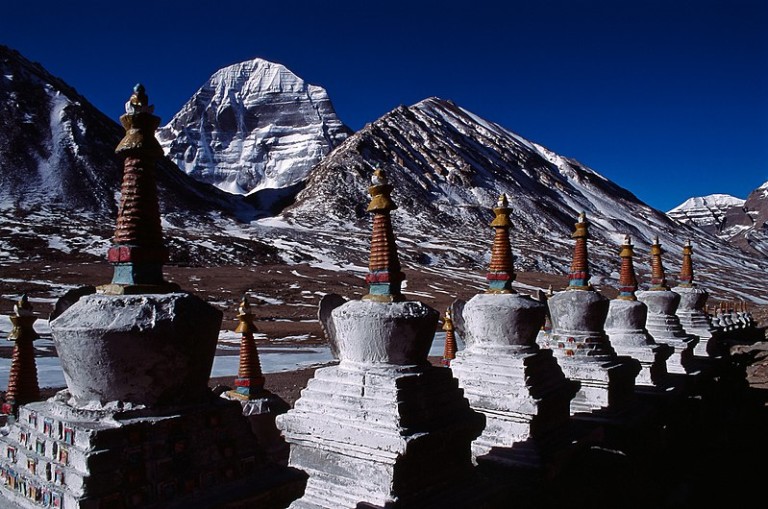 Mount Kailash chortens